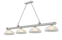 Linear/Island 4 Light + by Z-Lite ( 224 | 2306-4BN-DWL14 Cordon ) 