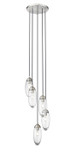 Mini Chandeliers Multi-Port/Cascade by Z-Lite ( 224 | 651P-5R-BN Arden ) 