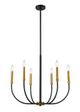 Mid. Chandeliers Candle by Z-Lite ( 224 | 479-6MB-OBR Haylie ) 