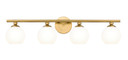 Bathroom Fixtures Four Lights by Z-Lite ( 224 | 1100-4V-MGLD Neoma ) 