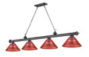 Linear/Island 4 Light + by Z-Lite ( 224 | 2306-4BP-PRD Cordon ) 