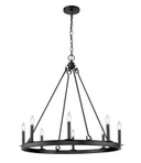 Mid. Chandeliers Candle by Z-Lite ( 224 | 482R-8MB Barclay ) 