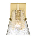 Sconces Single Glass by Z-Lite ( 224 | 1101-1S-MGLD Analia ) 