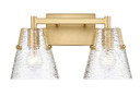 Bathroom Fixtures Two Lights by Z-Lite ( 224 | 1101-2V-MGLD Analia ) 