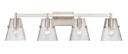 Bathroom Fixtures Four Lights by Z-Lite ( 224 | 1101-4V-BN Analia ) 