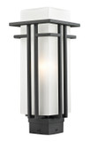 Exterior Post/Pier Head by Z-Lite ( 224 | 549PHM-BK Abbey ) 