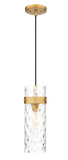Mini Pendants Glass Down by Z-Lite ( 224 | 7002P5-RB Fontaine ) 
