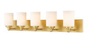 Bathroom Fixtures Five+Lights by Z-Lite ( 224 | 485-5V-BG Soledad ) 