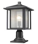 Exterior Post/Pier Head by Z-Lite ( 224 | 554PHB-533PM-BK Aspen ) 