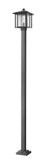 Exterior Post/Pier Head by Z-Lite ( 224 | 554PHBS-536P-BK Aspen ) 
