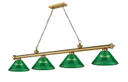 Linear/Island 4 Light + by Z-Lite ( 224 | 2306-4RB-ARG Cordon ) 