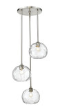 Mini Pendants 3 Light Cluster by Z-Lite ( 224 | 490P10-3R-BN Chloe ) 
