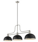 Linear/Island 3 Light Bar by Z-Lite ( 224 | 725-3BN-D12MB+BN Melange ) 