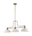 Linear/Island 3 Light Bar by Z-Lite ( 224 | 725-3HBR-DMO14 Melange ) 