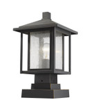 Exterior Post/Pier Head by Z-Lite ( 224 | 554PHMS-SQPM-ORB Aspen ) 