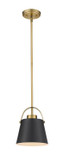 Mini Pendants Metal Shade by Z-Lite ( 224 | 726MP-MB+HBR Z-Studio ) 