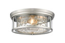 Flush Mounts Bowl Style by Z-Lite ( 224 | 493F3-BN Clarion ) 