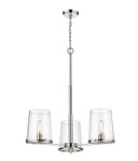 Mini Chandeliers Glass Shade by Z-Lite ( 224 | 3032-3PN Callista ) 