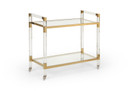 Furniture Wine Cabinet/Bar Cart by Wildwood ( 460 | 383848 Chelsea House Misc ) 