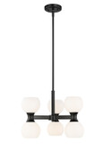 Mini Chandeliers Glass Shade by Z-Lite ( 224 | 494-6MB Artemis ) 