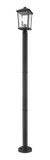 Exterior Post/Pier Head by Z-Lite ( 224 | 568PHBR-567P-BK Beacon ) 