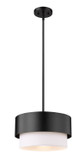 Pendants Drum Shade by Z-Lite ( 224 | 495P12-MB Counterpoint ) 
