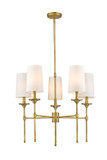 Mid. Chandeliers Candle by Z-Lite ( 224 | 3033-5RB Emily ) 