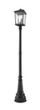 Exterior Post/Pier Head by Z-Lite ( 224 | 568PHXLR-564P-BK Beacon ) 