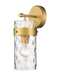 Sconces Single Glass by Z-Lite ( 224 | 3035-1SS-RB Fontaine ) 