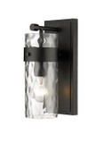 Sconces Single Glass by Z-Lite ( 224 | 3035-1V-MB Fontaine ) 
