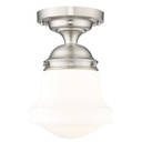 Semi-Flush Mts. Glass Down by Z-Lite ( 224 | 735F10-BN Vaughn ) 
