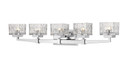 Bathroom Fixtures Five+Lights by Z-Lite ( 224 | 1927-5V-CH-LED Rubicon ) 
