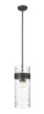 Mini Pendants Glass Down by Z-Lite ( 224 | 3035P9-MB Fontaine ) 