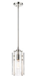 Mini Pendants Glass Down by Z-Lite ( 224 | 3036MP-PN Alverton ) 