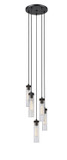 Mini Chandeliers Multi-Port/Cascade by Z-Lite ( 224 | 740P-5R-MB Beau ) 