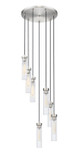 Mini Chandeliers Multi-Port/Cascade by Z-Lite ( 224 | 740P-7R-BN Beau ) 