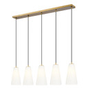 Linear/Island Multi-port/Cascade by Z-Lite ( 224 | 3043P6-5L-MGLD Farrell ) 