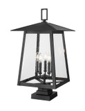 Exterior Post/Pier Head by Z-Lite ( 224 | 5015PHXLS-SQPM-BK Rainer ) 