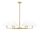 Large Chandeliers Candle by Z-Lite ( 224 | 744-44R-LG Leila ) 
