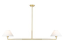 Linear/Island 2 Light Bar by Z-Lite ( 224 | 744-62L-LG Leila ) 