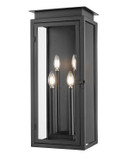 Exterior Wall Mt./Flush by Z-Lite ( 224 | 5018B-BK Nova ) 