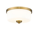 Flush Mounts Bowl Style by Z-Lite ( 224 | 220F2-HBR Arlington ) 