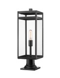 Exterior Post/Pier Head by Z-Lite ( 224 | 596PHBR-533PM-BK Nuri ) 
