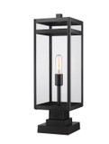 Exterior Post/Pier Head by Z-Lite ( 224 | 596PHBS-SQPM-BK Nuri ) 