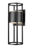 Exterior Wall Mount by Z-Lite ( 224 | 517B-BK-LED Luca ) 