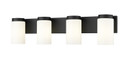 Bathroom Fixtures Four Lights by Z-Lite ( 224 | 746-4V-MB Burk ) 