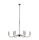 Large Chandeliers Candle by Z-Lite ( 224 | 2301-42MB Arrington ) 