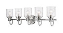 Bathroom Fixtures Five+Lights by Z-Lite ( 224 | 340-5V-CH Kinsley ) 