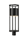 Exterior Post/Pier Head by Z-Lite ( 224 | 517PHB-BK-LED Luca ) 
