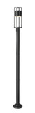 Exterior Post/Pier Head by Z-Lite ( 224 | 517PHM-567P-BK-LED Luca ) 